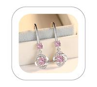 amazon mon compte boucles d’oreilles créatives diamantés tempérament long quatre feuilles Bijoux Fantaisie Cadeau Pour Femme Fille Pour Anniversaire Valentin Et Fêtes