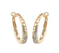 amazon mon compte Boucles d’oreilles femelle en strass incrusté d’anneau d’oreille bijoux d’oreille personnalisés diamant Minimal en métal clous avec rétro et à la mode en alliage géométrique