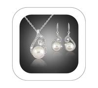 amazon mon compte Ensemble collier d’oreille tendance bijoux coréens perles et ensembles de bijoux ensemble de mode cadeaux de fantaisie pour la saint-valentin des femmes et bijoux de vacances