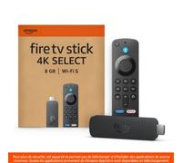 Amazon Fire TV Stick 4K Select - Lecteur AV - 8 Go - 4K UHD (2160p) - 60 pi/s - HDR