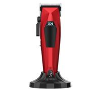 Amazon Series JRL 3000CE-F Mini tondeuse à cheveux professionnelle avec lame conique, système de verrouillage à 5 niveaux, 7800 tr/min, moteur sans balais pour barbiers et stylistes (rouge)