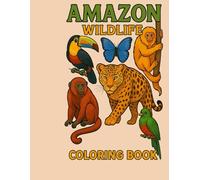 Amazon Wildlife Coloring Book