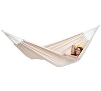 Amazonas AZ-1018140 hamac natura Barbade, capacité de charge 200kg, blanc (Natura), zone de couchage 230 x 150cm, taille unique