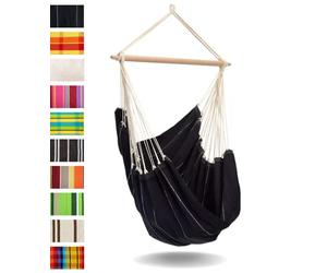 Amazonas AZ-2030140 Chaise-hamac Brasil (Noir)