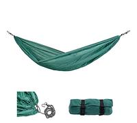 Amazonas Hamac Ensemble ultra-léger Jungle – 275×140 cm, 450 g, corde et crochet – Vert