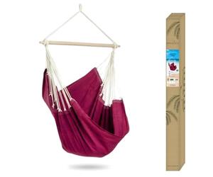 Amazonas Hammock Artiste Fauteuil Suspendu, vin, 130 x 110 x 160 cm