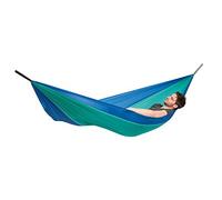 AMAZONAS Hammock Hammock Hammak Ultra Light Ice Blue Hamac King Size Le Plus léger au Monde 180 g 275 x 140 cm Dimensions plié 18 x 6 cm jusqu'à 150 kg