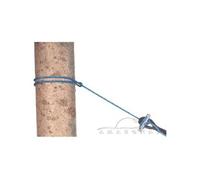 Amazonas Suspension pour hamac Micro-Rope 250 cm noir/blanc