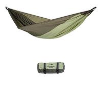AMAZONAS Ultra léger Silk Traveller Thermo Hamac 520 g 275 x 140 cm Dimensions plié 20 x 6,5 cm jusqu'à 200 kg Vert