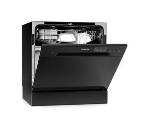 Amazonia 55cm 6 Programmes Mini Lave-vaisselle Noir