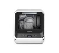Klarstein Lave-vaisselle Amazonia Mini pose-libre 7 programmes 5L réservoir silencieux Noir