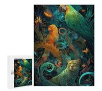 Amazonian Wildlife Symphony -1 Puzzle 1000 Pièces Educa Jouet en Bois Cadeau Unique Décoration Intérieure Jeu Éducatif Challenge Toy Adultes Et Enfants À Partir De 14 Ans 500 PCS