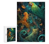 Amazonian Wildlife Symphony -1 Puzzle 1000 Pièces Educa Jouet en Bois Cadeau Unique Décoration Intérieure Jeu Éducatif Challenge Toy Adultes Et Enfants À Partir De 14 Ans 300 PCS