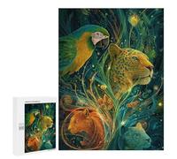 Amazonian Wildlife Symphony Puzzle 1000 Pièces Educa Jouet en Bois Cadeau Unique Décoration Intérieure Jeu Éducatif Challenge Toy Adultes Et Enfants À Partir De 14 Ans 500 PCS
