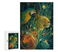 Amazonian Wildlife Symphony Puzzle 1000 Pièces Educa Jouet en Bois Cadeau Unique Décoration Intérieure Jeu Éducatif Challenge Toy Adultes Et Enfants À Partir De 14 Ans 300 PCS