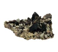 amazonite - hématite - quartz fumé Amérique du Nord fossiles minéraux pierre guérison cristal Amérique du Nord FAC1 Geofossiles
