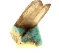 Amazonite + quartz fumé 671,5 carats