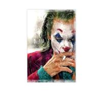 AmAzwi Poster décoratif sur toile Harley Quinn et Joker 45 - Décoration murale pour salon, chambre à coucher - Style sans cadre - 30 x 45 cm