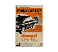 AmAzwi Poster sur toile Chanteur Frank Ocean Channel Orange Cover Poster 2 - Décoration pour chambre à coucher, bureau, chambre, cadeau sans cadre : 30 x 45 cm