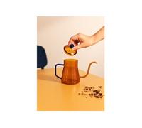 AMBAR COLLECTION - Théière 350ml en Verre Borosilicaté - Ambre