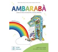Ambarabà 1 – Manuel avec audios et vidéos en ligne – cours d'italien primaire – 2e édition