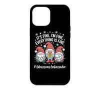 Ambassadeur des Admissions, GNOME, Tout va Bien, Noël Coque pour iPhone 12 Pro Max
