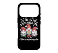 Ambassadeur des Admissions, GNOME, Tout va Bien, Noël Coque pour iPhone 17 Pro