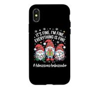 Ambassadeur des Admissions, GNOME, Tout va Bien, Noël Coque pour iPhone X/XS