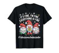 Ambassadeur des Admissions, GNOME, Tout va Bien, Noël T-Shirt