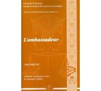 Ambassadeur - Dominique Gaurier - Presses Universitaire Limoges - broché - Etude