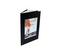 Ambassador POD - 3 mm - A4 (210 x 297 mm) - 30 feuilles - noir - couverture à reliure thermique - pour Bindomatic 1000, 101 DFS, 201 DFS, 5000