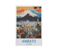 Ambato, Équateur,Puzzle Jigsaw 1000 Pièces, Puzzle en Bois Adulte Jouets Anime Puzzles Difficiles, Puzzle Intéressant Jouets(75x50cm)-GE59