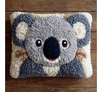 AMBATTERY Kit De Coussin À Verrouillage Koala Kit De Fabrication De Taies D'Oreiller/Housses De Coussin,Kits De Crochets À Loquet Diy Pour Un Projet De Démarrage 43x43cm