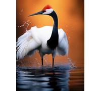 AMBATTERY Punch Needle Kit Adulte Animal Gruetapis À Loquet pour Bricolage avec Ensembles D'Outils De Coussin De Point De Croix pour Débutants Et Adultes Kit De Tapisserie À Broder Grand 35x46in