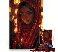 Amber Gaze︰ Puzzle 1000 pièces L'Enchanteresse des Mille et Une Nuits pour Adolescents activité de Loisirs stimulante, Assemblage Solide, (50x75cm)