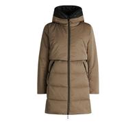 Amber & June Manteau d’hiver marron / noir, Taille M-L