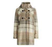 Amber & June Veste mi-saison marron / taupe / blanc, Taille M