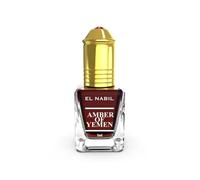 Amber of Yemen - Extrait de parfum concentré 5ml sans alcool | Notes de bergamote, rose, ambre et santal - Roll-on mixte El Nabil