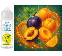 Amber Plum - prune-abricot arôme concentré - Vegan - Sasami - 100 ml