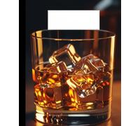 Amber Whiskey Glass Composition Notebook: A Dark Moody Bourbon Journal | Sophisticated Notebook for Men, Bartenders, and Whiskey Lovers