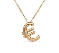 Amberta Collier de Lettres à Bulles en Or pour Femme et Adolescentes | Pendentif Initiale en Acier Inoxydable Plaqué Or 18 Carats Bubble Balloon Lettre Épaisse Chaîne Personnalisée Prénom: €
