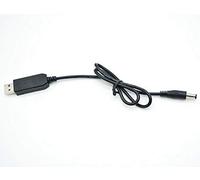 Ambertech 5.5mm Barrel Jack 4.2V / 1A DC câble de sortie de puissance de charge Câble pour lampe frontale LED, lampe de poche, lampe frontale et autre dispositif d'entrée 4.2V