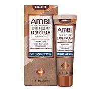 Ambi Even & Clear Advanced Fade Cream, Hydroquinone-free, Hyperpigmentation Treatment, Stubborn Dark Spot Correcteur, Results In As Little As 2-3 Weeks, Niacinamide, Licorice Root Extract, PHA, 1 Fl