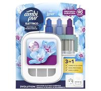 Ambi Pur 3Volution Désodorisant 1 Diffuseur électrique et 1 Recharge, Lenor Parfum Réveil du Printemps, Élimine les odeurs, Jusqu'à 90 jours de Parfum par Recharge