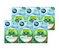 Ambi Pur Kit de démarrage Tea Tree & Pin 55 ml - Parfum WC (lot de 6)