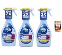Ambi Pur Lot de 3 sprays désodorisants pour textiles Parfum printanier 3 x 385 ml 2 x Action : combat les odeurs tenaces et rafraîchit, sûr pour les chiens et les chats + Italian Gourmet polpa 400 g