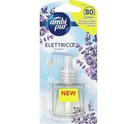Ambi Pur Parfum d'ambiance 9 recharges pour diffuseur ambiant, parfum lavande, désodorisant ambiant, élimine les odeurs, jusqu'à 80 jours de parfum pour recharge