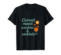 Ambiance Actuelle Sunshine & Cocktails Beach Life Summer Vibes T-Shirt