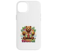 Ambiance de Vacances à Hawaii Tropical Bear Island Coque pour iPhone 14 Plus