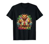 Ambiance de Vacances à Hawaii Tropical Bear Island T-Shirt